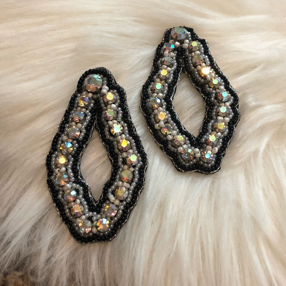 Crazy Train Rhinestone Earrings